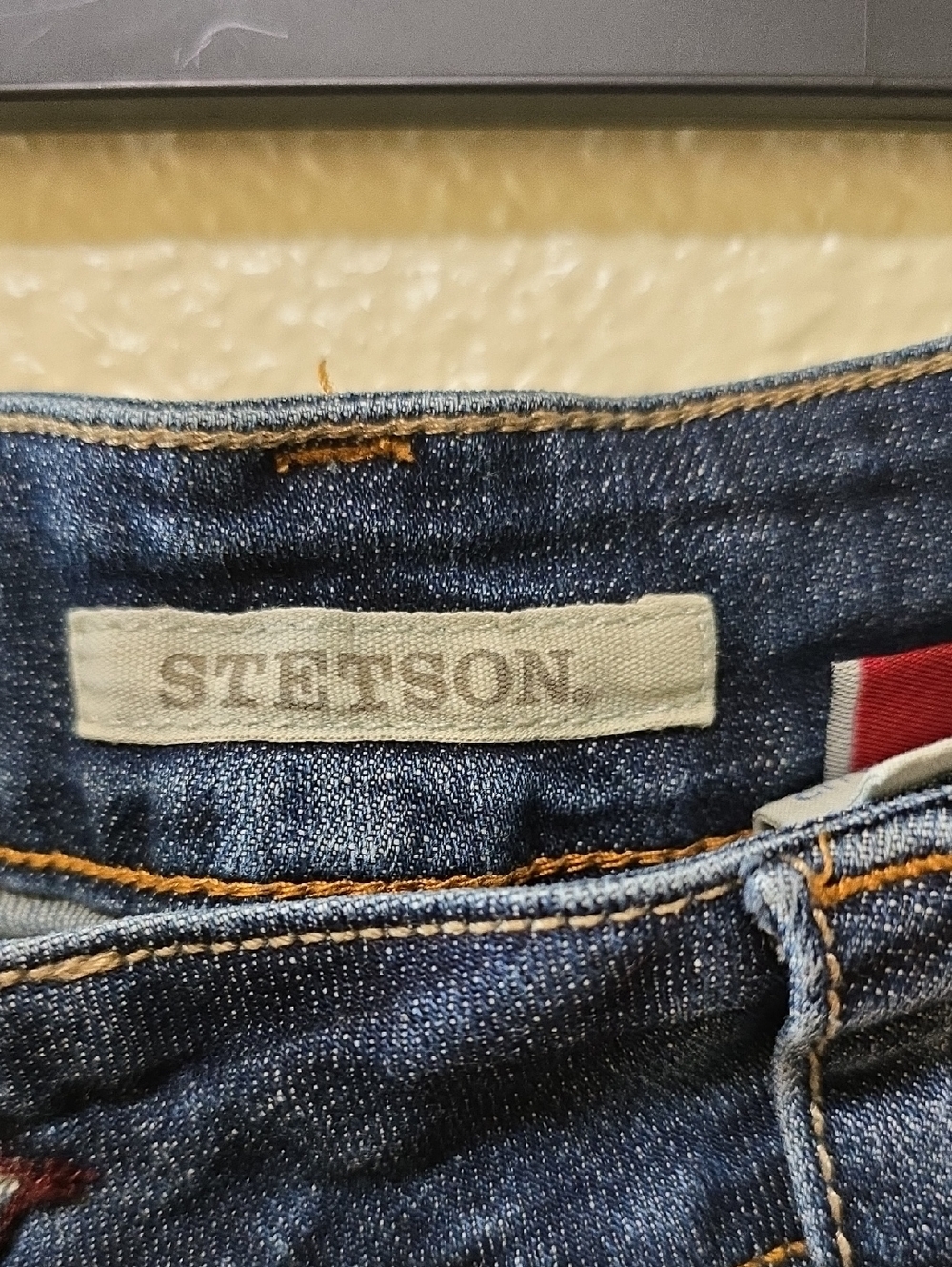 Stetson Trouser Jeans Dark Indigo Bootcut Jeans - Picture 4 of 4